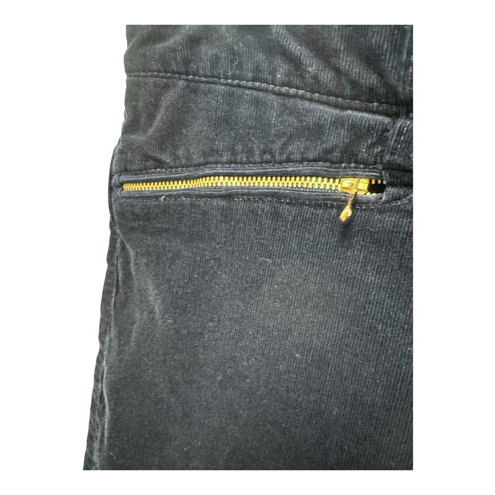 LRL Lauren Active Pants Ralph Lauren Dark Navy Blue Corduroy Stretch 14 Casual - Picture 3 of 7